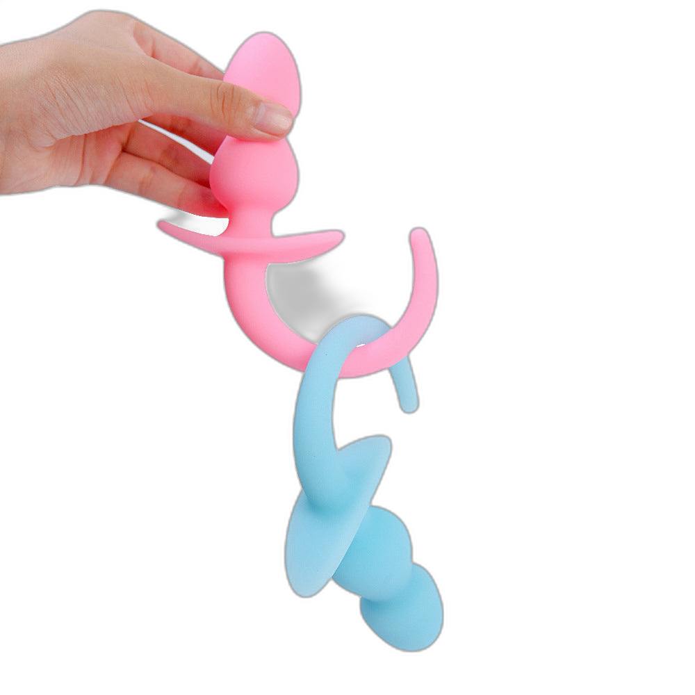 Mojo - Dog Tail Butt Plug - Glow In The Dark Butt Plug - Silicone Butt Plug