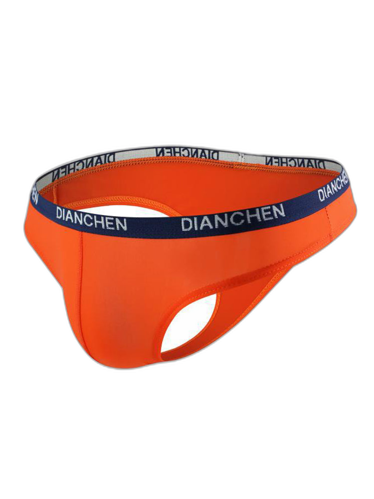 4 Pack Men's Sexy Comfortable Ice Silk Breathable Thong