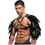 Feather Renaissance Dark Harness Costume