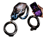App Controlled Shock Chastity Cage And Key Box Bundle