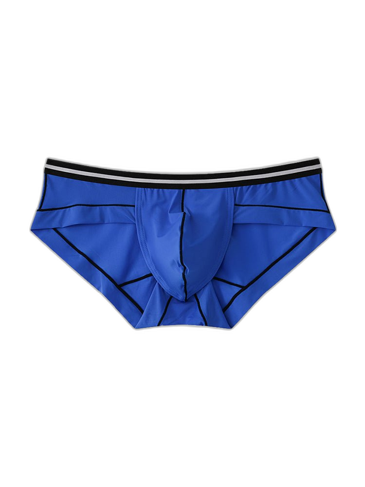 3 Pack Men's Semi-Transparent Comfortable Soft Skin-Friendly Minimalist Briefs