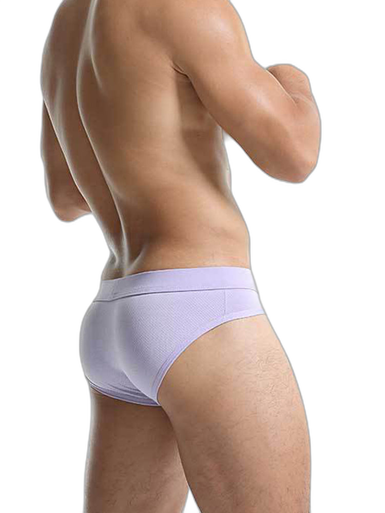 3 Pack Men's Seamless Comfort Sporty Cut Stretch Fit Briefs