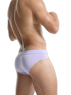 3 Pack Men's Seamless Comfort Sporty Cut Stretch Fit Briefs