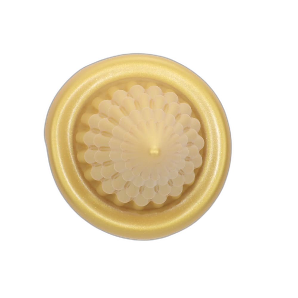 Golden Whirl - Silicone Anal Plug - Anal Sex Toy