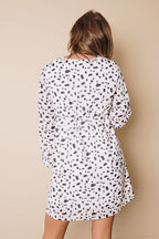 Cage Polka Dot Mini Dress