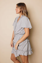 Manny Ruffled Mini Dress