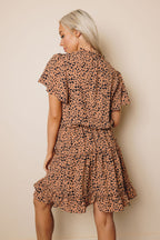 Nia Ruffled Tie Mini Dress