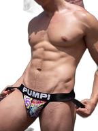 Men’s Sexy Graffiti Pouch Thongs