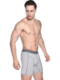 Men's Sport Anti-Chafing Cotton Boxer Briefs