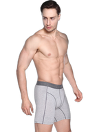 Men's Sport Anti-Chafing Cotton Boxer Briefs