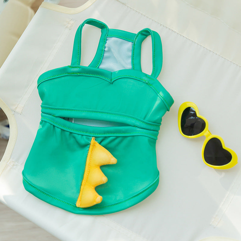 Dog Cute Bee Shape Swimsuit Suspenders Bifeet