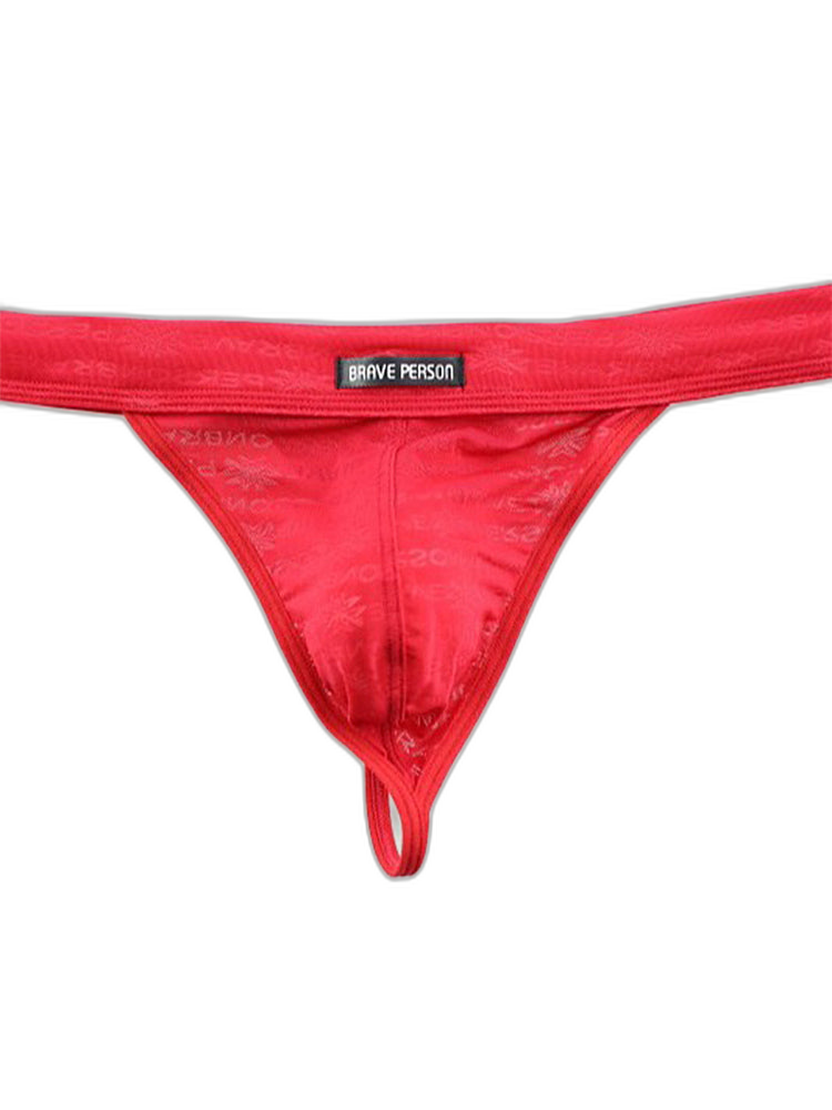 3-pack Men's Lace Obscure Embossed G-String Thong