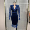 French Romantic Chic Dress For Socialites