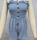 Fashion Solid Color Off-shoulder Women's Jumpsuit