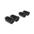 SCORPION EXHAUSTS - REPLACEMENT CARBON ASCARI TIPS FOR SCORPION EXHAUST - QUAD (X4) 90MM