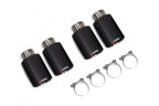 SCORPION EXHAUSTS - REPLACEMENT CARBON ASCARI TIPS FOR SCORPION EXHAUST - QUAD (X4) 90MM