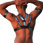 Silver Slave Daddy Harness
