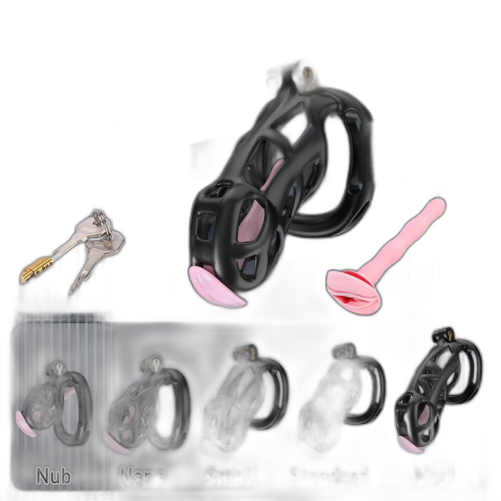 Cosmas - Male Chastity Cage - Chastity Cage Belt - Dick Cage
