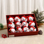 Exquisite Printing Christmas Christmas Tree Ornament Ball