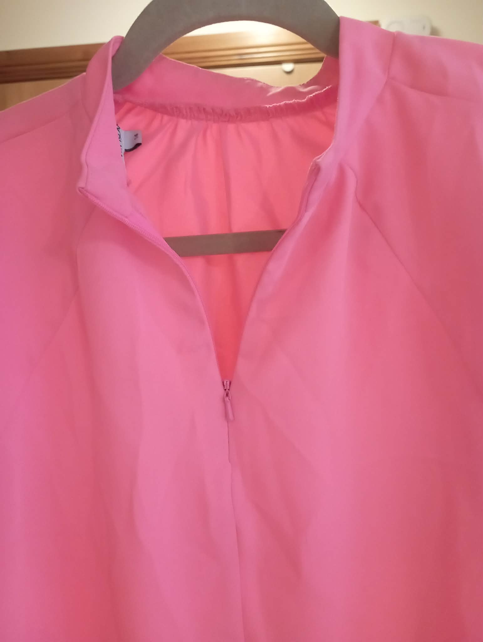 WOMEN'S CHELSEA GIRL RIVER ISLAND PINK BLOUSE TOP (14UK)