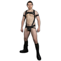 Mr.S Leather X-Factor Bold Color Body Harness | Camo