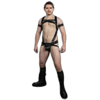 Mr.S Leather X-Factor Bold Color Body Harness | Camo