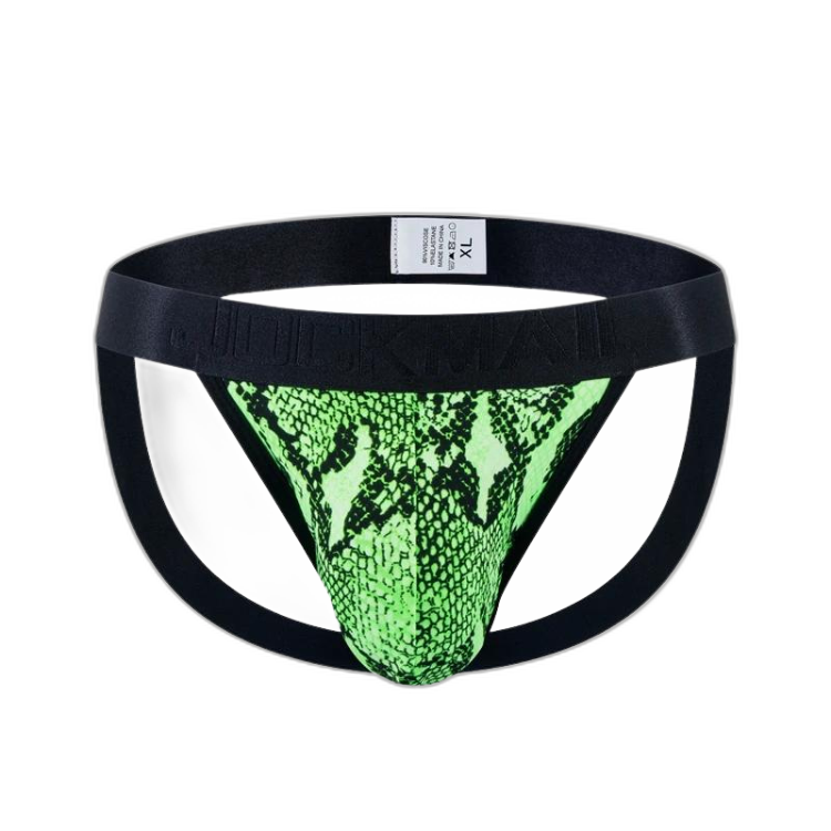 Jockmail Leopard Sizzle Thong