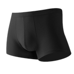 4Pcs Modal Pure Color Thin U Convex Boxer Briefs For Men