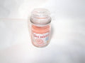 love hearts scented candle large jar orange glow