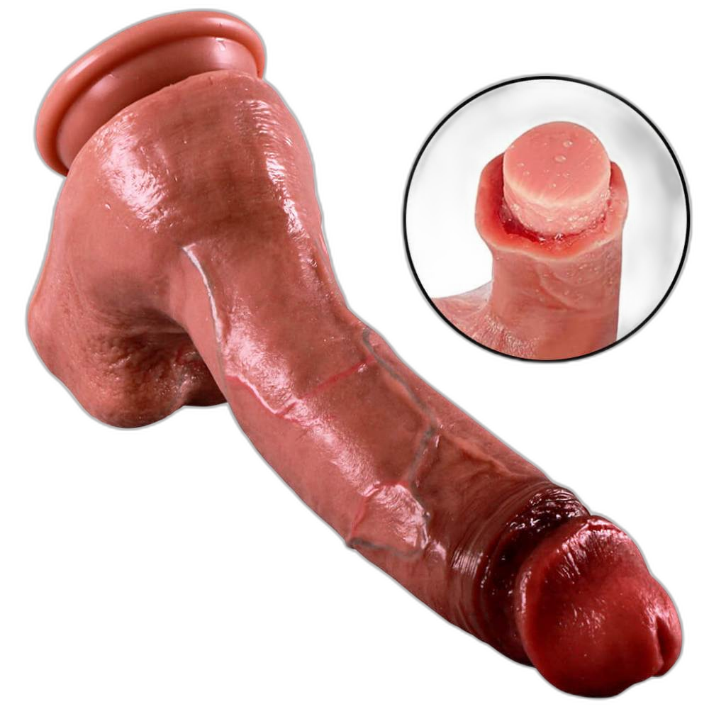 Caesar - 10.2 Inch Realistic Dildo - Real Skin Dildo