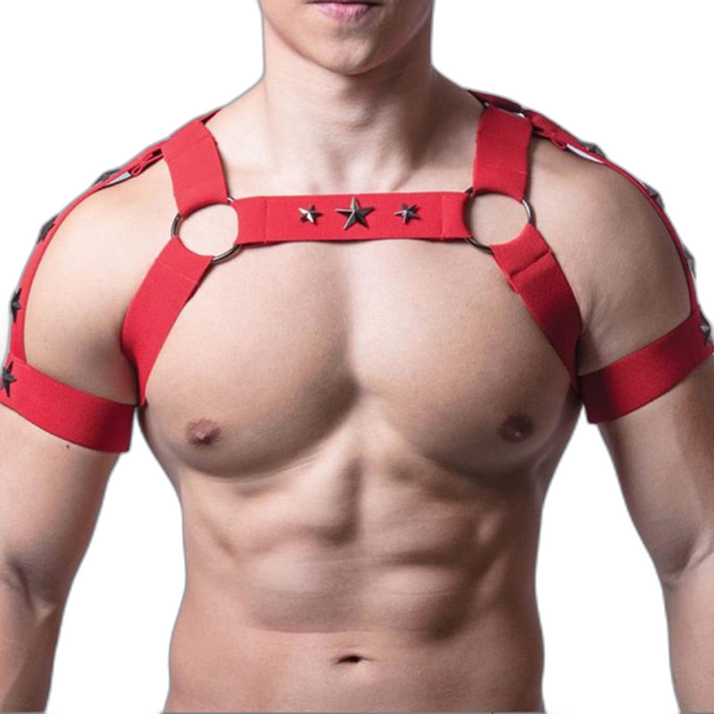 Fluorescent Glow In The Dark Elastic Harness