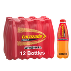 12 x Lucozade Energy Drink Original 900Ml