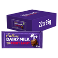 22 x Cadbury Fruit N Nut Bar - 95GM
