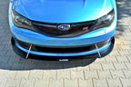 Maxton Design - FRONT RACING SPLITTER SUBARU IMPREZA WRX STI 2009-2011