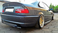 Maxton Design - CENTRAL REAR SPLITTER BMW 3 E46 MPACK COUPE (WITHOUT VERTICAL BARS)
