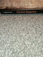 BOOK : ANCIENT EGYPTIAN by ANTONIO LOPRIENO