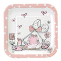 Tracey Russell Polka Dot Coll Partyware Pack of 8 Plates - Girl