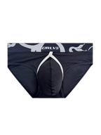 2 Pack Men's Detachable Pouch Open-Crotch Breathable Modal Soft Briefs