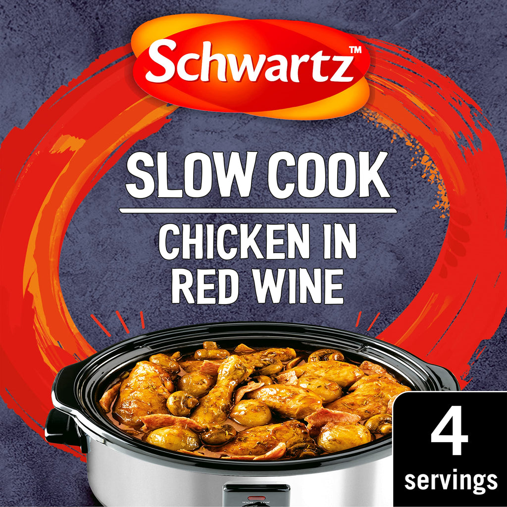 Schwartz Slow Cookers Chicken in Red Wine Recipe Mix, 35g