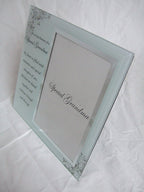 In Loving Memory, Special Grandma Memorial Glass 6"x4" (15x10cms) Photo Frame with Sentimental Verse