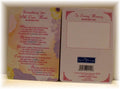 Loving Memory Mother's Day Graveside Memorial Card & Holder 5.75 x 4"- With Love Mum 35007