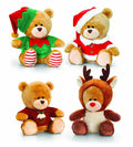 christmas pip bear 20cm assorted one supplied