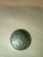 1861 Queen Victoria "Bun Head"ONE PENNY