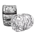 Double End Transparent Masturbator