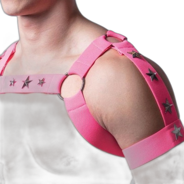 Fluorescent Glow In The Dark Elastic Harness