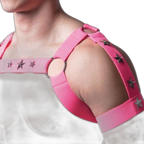 Fluorescent Glow In The Dark Elastic Harness