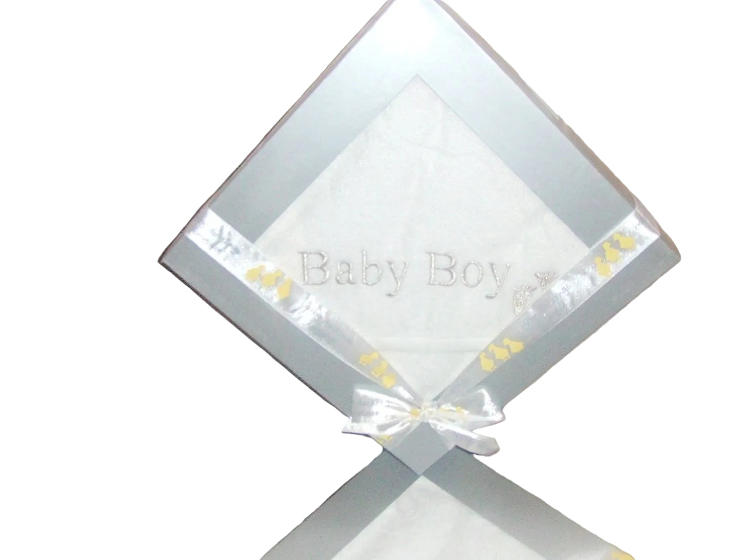 baby boy soft hooded towel boxed gift embrodie