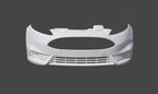 Maxton Design - FRONT BUMPER (ST LOOK) FORD FIESTA MK7 PREFACE MODEL