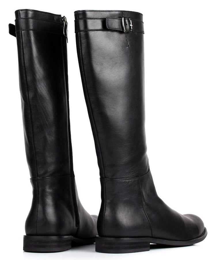 Long cowhide male Martin boots