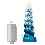 Conqueror - Fantasy Silicone Dildo - Alien Spiral Dildo - 5 Sizes